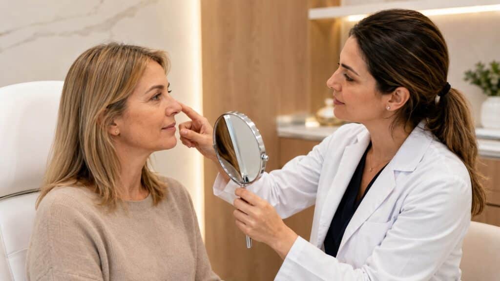 Blefaroplastie — consult estetic pentru corectarea pleoapelor